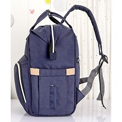 Babyhug Backpack Style Diaper Bag - Red Black