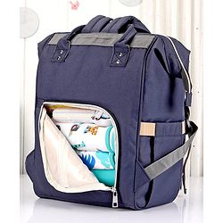 Babyhug Backpack Style Diaper Bag - Red Black