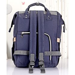Babyhug Backpack Style Diaper Bag - Red Black