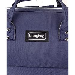 Babyhug Backpack Style Diaper Bag - Red Black