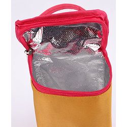 Babyhug Winsome Diaper Bag Elephant Print - Yellow