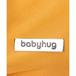 Babyhug Winsome Diaper Bag Elephant Print - Yellow