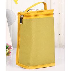 Babyhug Winsome Diaper Bag Giraffe Print - Dark Green