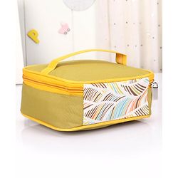 Babyhug Winsome Diaper Bag Giraffe Print - Dark Green