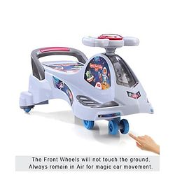Babyhug Space Gyro Swing Car - Grey