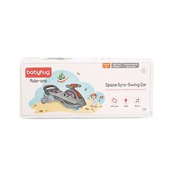Babyhug Space Gyro Swing Car - Grey