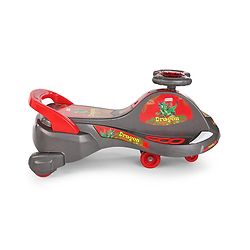 Babyhug Dragon Gyro Swing Car - Grey Red