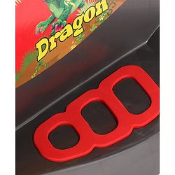 Babyhug Dragon Gyro Swing Car - Grey Red