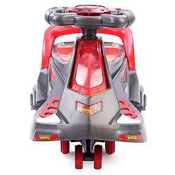 Babyhug Dragon Gyro Swing Car - Grey Red