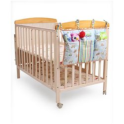 Babyhug Premium Cotton Jungle Safari Bed Organiser
