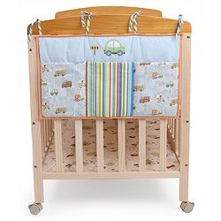 Babyhug Premium Cotton Jungle Safari Bed Organiser