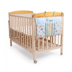 Babyhug Premium Cotton Jungle Safari Bed Organiser