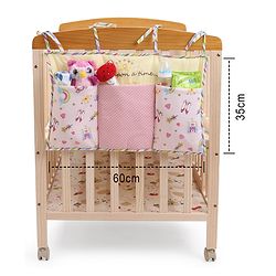 Babyhug Premium Cotton Jungle Safari Bed Organiser