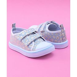 Cute Walk by Babyhug Canvas Shoes - Blue