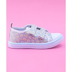Cute Walk by Babyhug Canvas Shoes - Blue