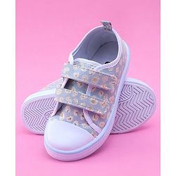 Cute Walk by Babyhug Canvas Shoes - Blue