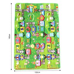 Babyhug Alphabet & Number Floormat Animal Print - Multicolour