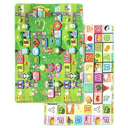 Babyhug Alphabet & Number Floormat Animal Print - Multicolour