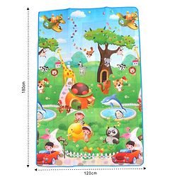 Babyhug Alphabet & Number Floormat Animal Print - Multicolour