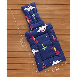 Babyhug Sleeping Bag Dino Print - Navy Blue