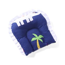 Babyhug Cotton Bedding Set Dino Print - Navy