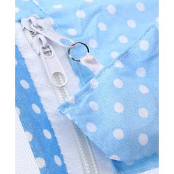 Babyhug Portable Mosquito Net with Matress  - Blue
