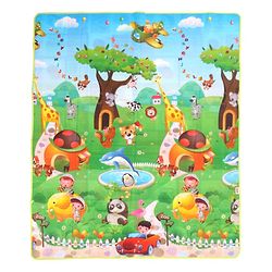 Babyhug Alphabet & Number Floormat Animal Print - Multicolour