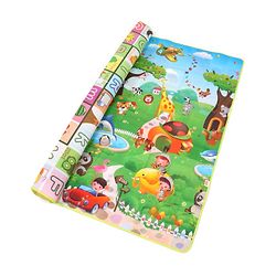 Babyhug Alphabet & Number Floormat Animal Print - Multicolour