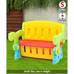 Babyhug Multifunction Chair Cum Study Table - Multicolor| Easy to Assemble| Light Weight| Indoor & Outdoor Use