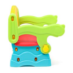 Babyhug Multifunction Chair Cum Study Table - Multicolor| Easy to Assemble| Light Weight| Indoor & Outdoor Use