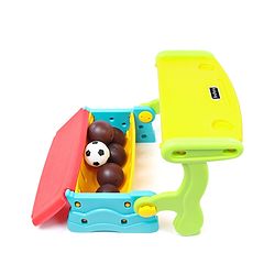 Babyhug Multifunction Chair Cum Study Table - Multicolor| Easy to Assemble| Light Weight| Indoor & Outdoor Use