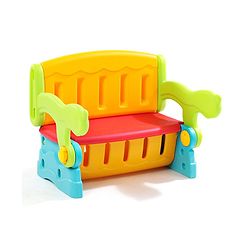 Babyhug Multifunction Chair Cum Study Table - Multicolor| Easy to Assemble| Light Weight| Indoor & Outdoor Use