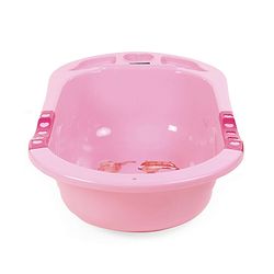 Babyhug Large Baby Bath Tub Cartoon Print - Pink
