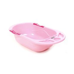 Babyhug Large Baby Bath Tub Cartoon Print - Pink