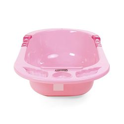 Babyhug Large Baby Bath Tub Cartoon Print - Pink