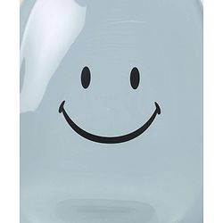 Babyhug Large Bath Tub with Bath Sling Smiley Print with Drainage Cap - Blue