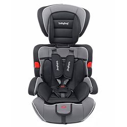 Babyhug Safe Journey Forward Facing Car Seat - Level of Headrest adjustment  - 11 Black