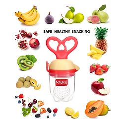 Babyhug Fruit & Food Nibbler - Red