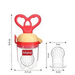 Babyhug Fruit & Food Nibbler - Red