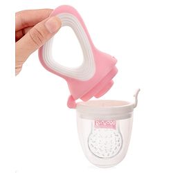Babyhug Fruit & Food Nibbler Easy Grip - Pink