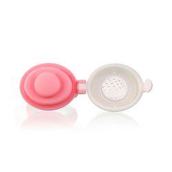 Babyhug Fruit & Food Nibbler Easy Grip - Pink