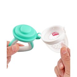 Babyhug Fruit & Food Nibbler Easy Grip - Green