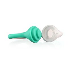 Babyhug Fruit & Food Nibbler Easy Grip - Green