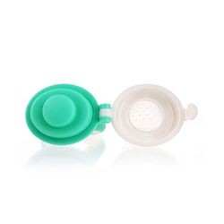 Babyhug Fruit & Food Nibbler Easy Grip - Green