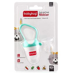 Babyhug Fruit & Food Nibbler Easy Grip - Green