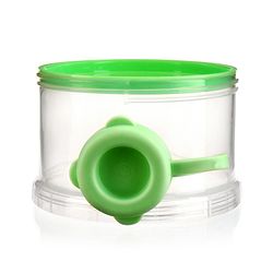 Babyhug Milk Powder Container 3 Racks 120 ml Each - Multicolor