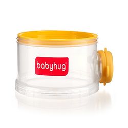 Babyhug Milk Powder Container 3 Racks 120 ml Each - Multicolor