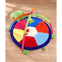 Babyhug Twist N Fold Move N Play Activity Gym Tortoise - Multicolor