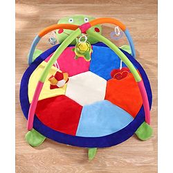 Babyhug Twist N Fold Move N Play Activity Gym Tortoise - Multicolor