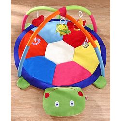 Babyhug Twist N Fold Move N Play Activity Gym Tortoise - Multicolor